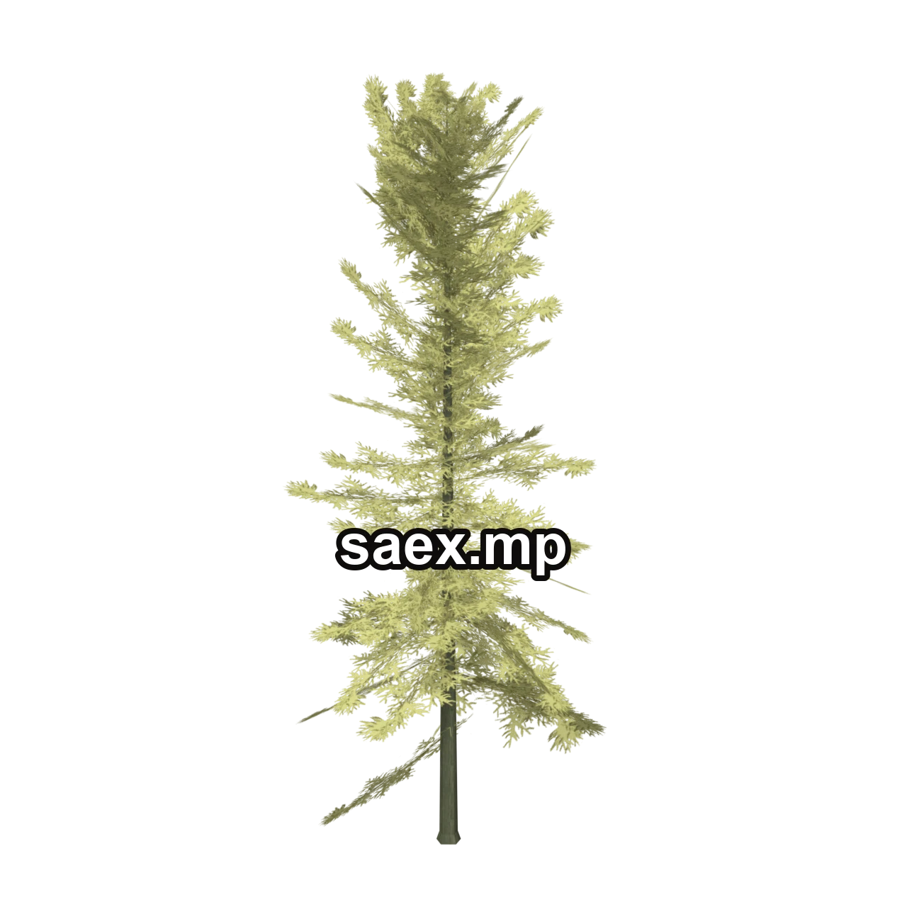 Obje önizlemesi · tree_hipoly08