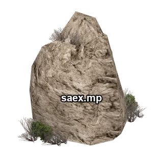 Obje önizlemesi · sm_scrub_rock4