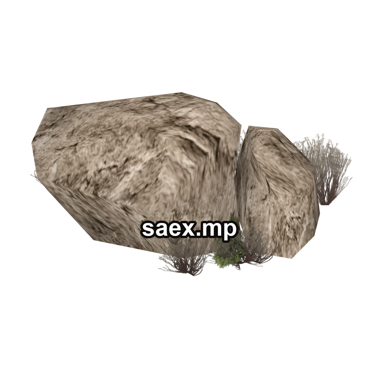 Object preview · sm_scrub_rock5