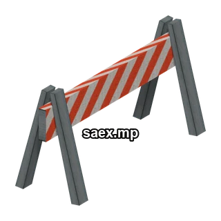 Obje önizlemesi · roadworkbarrier1