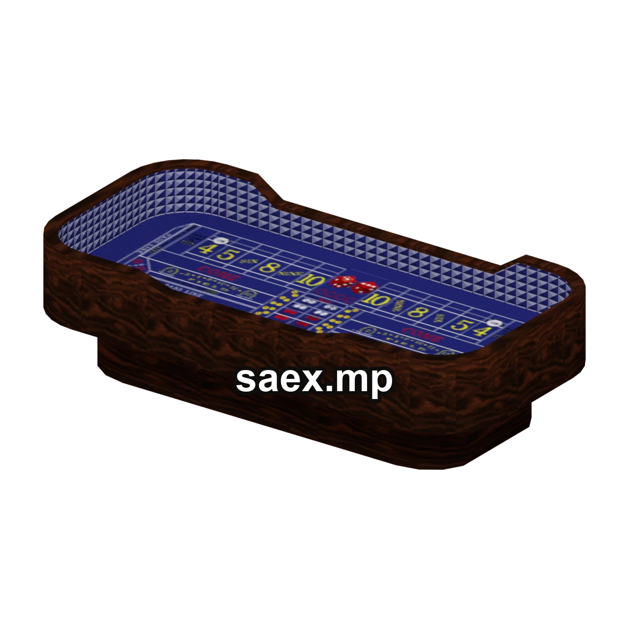Object preview · craps_table