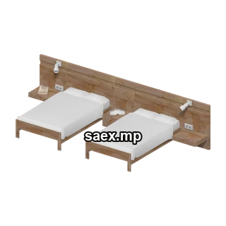 Object preview · HOTEL_D_BEDSET_1