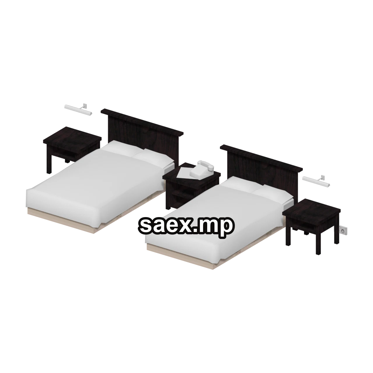 Object preview · HOTEL_D_BEDSET_3