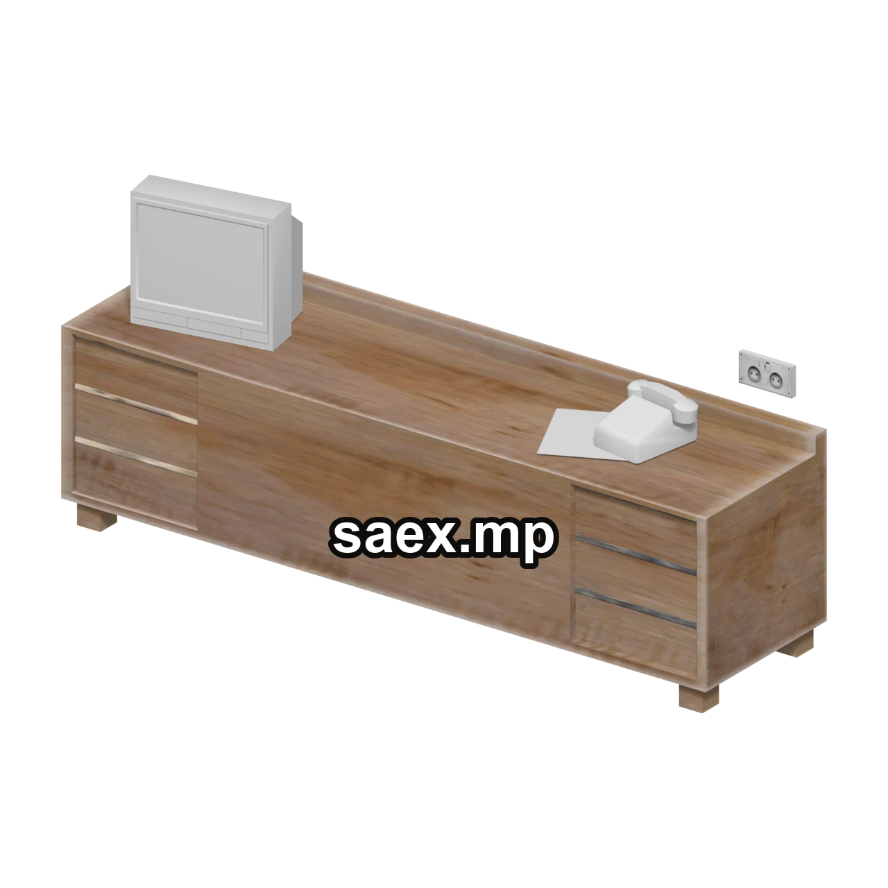 Obje önizlemesi · Hotel_dresser_4