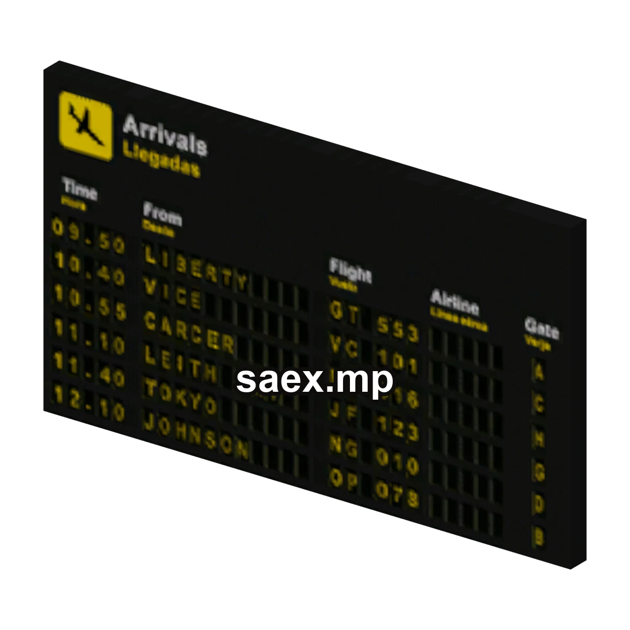 Object preview · CJ_ARRIVE_BOARD