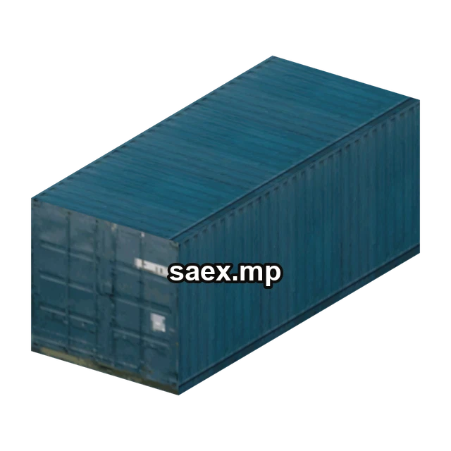 Preview of kmb_container_blue, model 2932