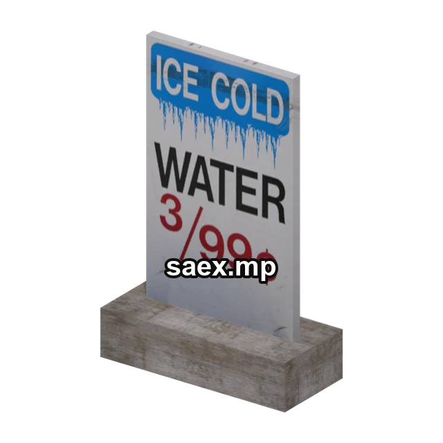 Preview of vegstreetsign2, model 3468