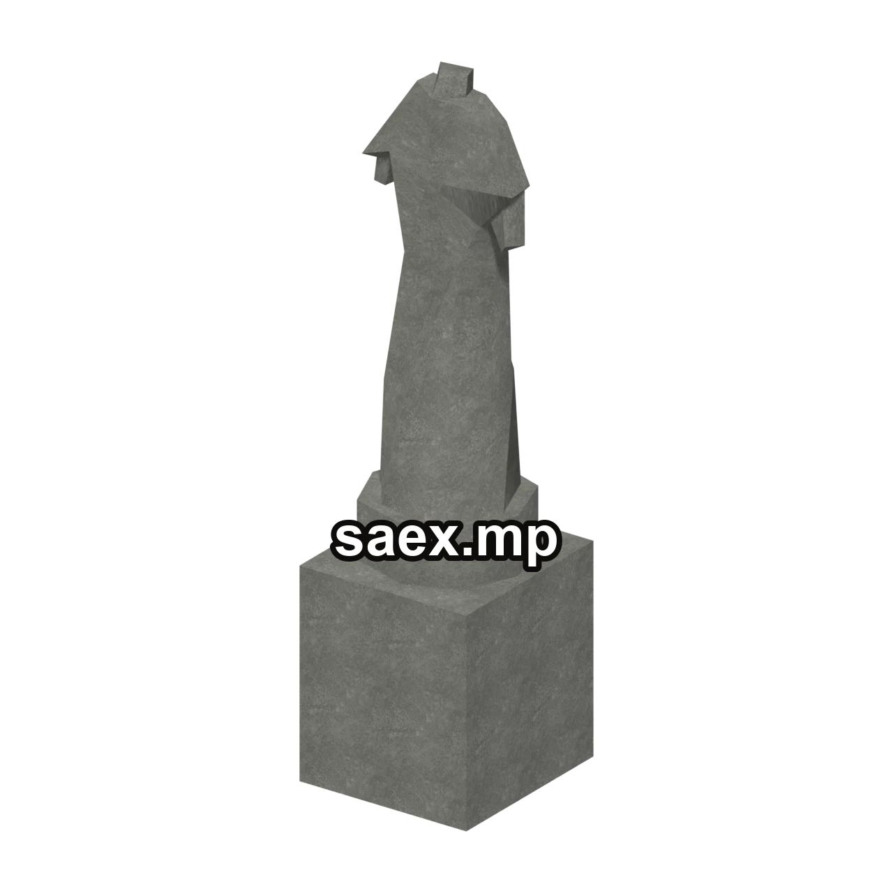 Obje önizlemesi · statue