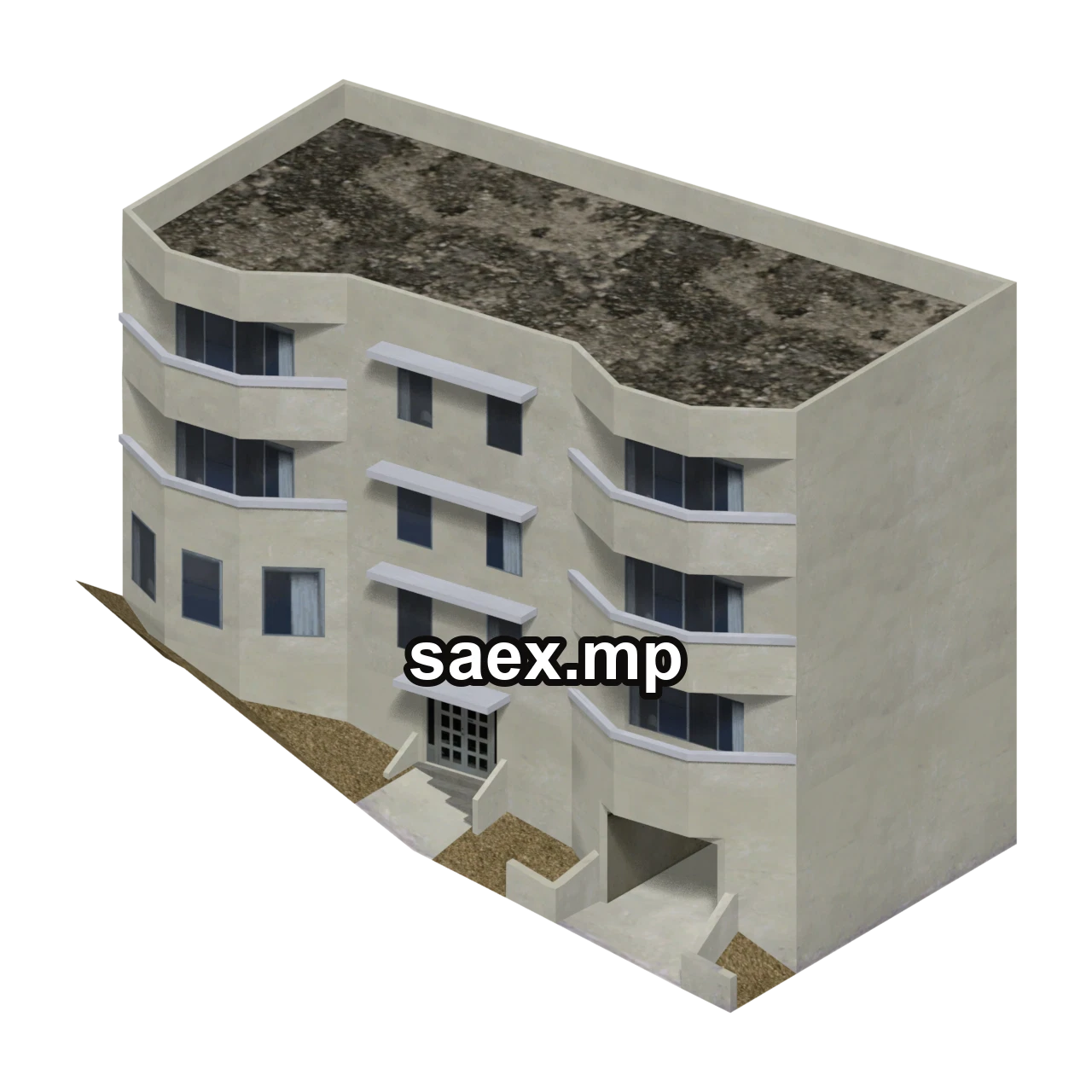 Obje önizlemesi · BeachApartA5_LAe2