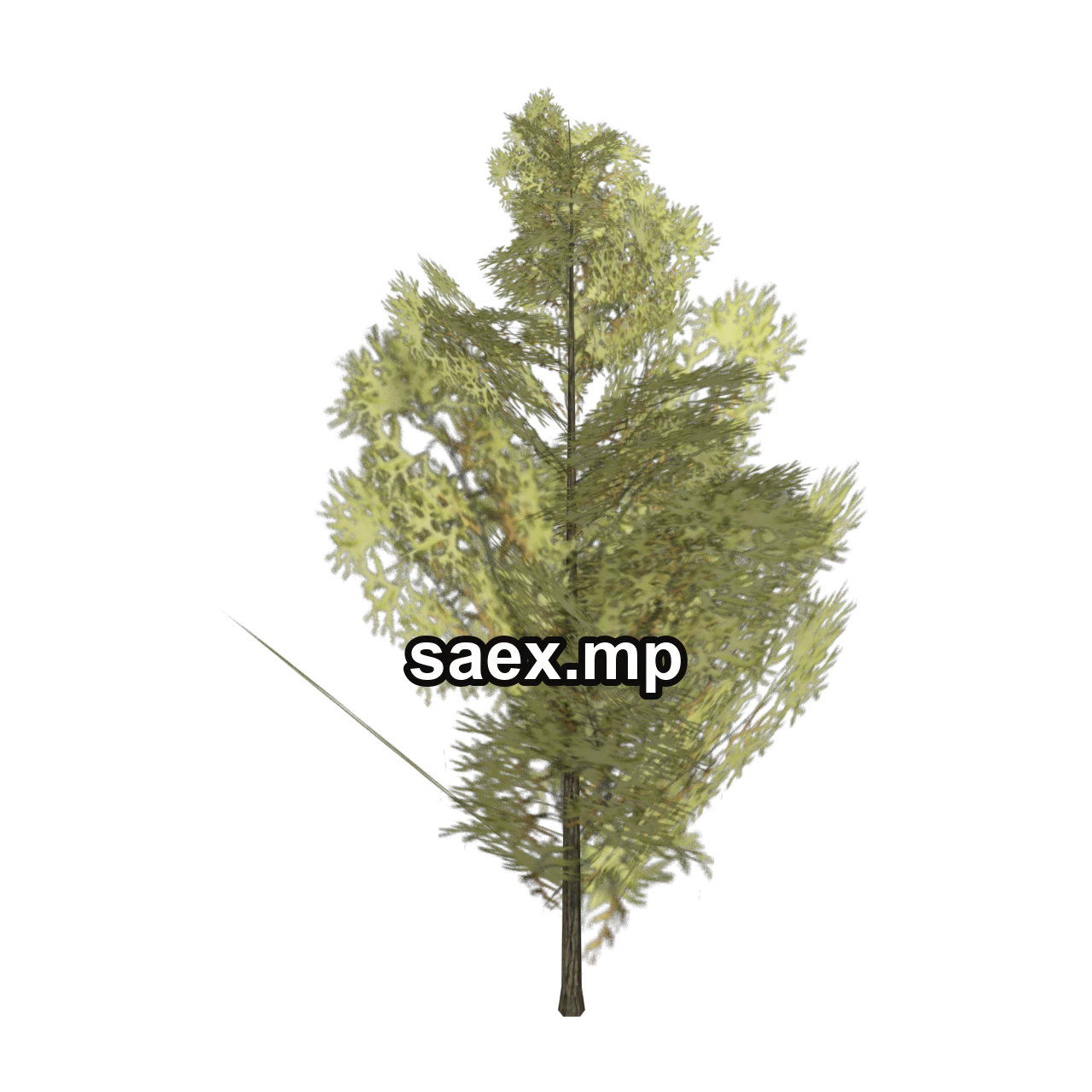 Object preview · tree_hipoly07